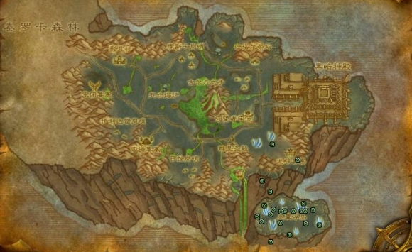 魔兽世界影月谷矿点位置分享1