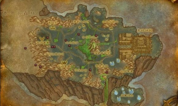 魔兽世界影月谷矿点位置分享2