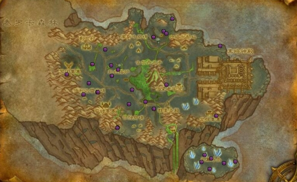 魔兽世界影月谷矿点位置分享4