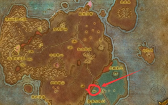 魔兽世界秘血岛损坏的兽笼位置介绍2 魔兽世界秘血岛损坏的兽笼位置介绍2