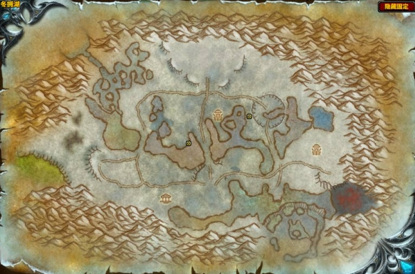 魔兽世界雪莲花采集位置及分布图2