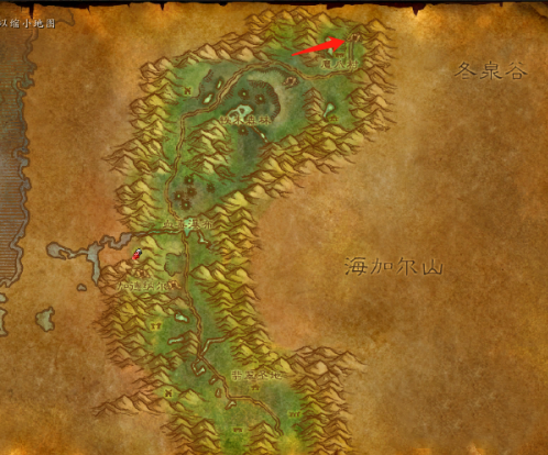 魔兽世界怀旧服黑海岸前往月光林地路线3