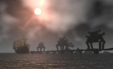 魔兽世界黑海岸坐船位置介绍2