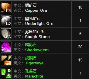 魔兽世界秘蓝岛矿点位置介绍2