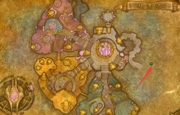 魔兽世界埃索达骑术训练师位置分享2