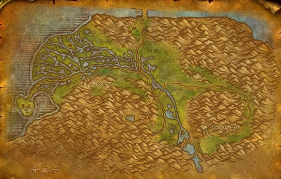 魔兽世界丹莫罗前往荒芜之地流程3