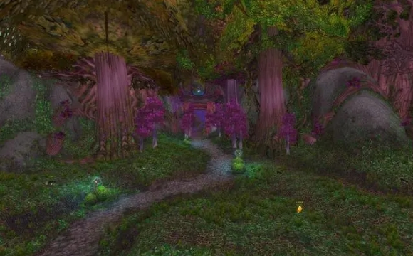 魔兽世界暗夜精灵主城位置介绍1