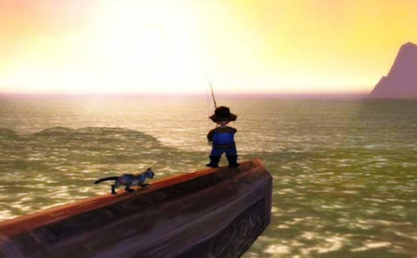 魔兽世界钓鱼快速冲级方法2