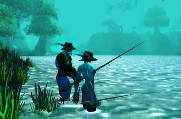 魔兽世界钓鱼快速冲级方法3