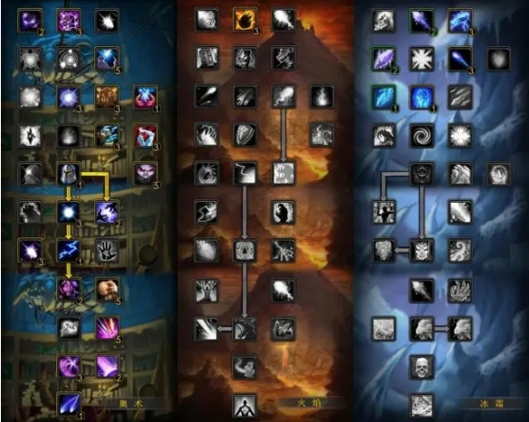 魔兽世界wlk法师练级天赋选择攻略3