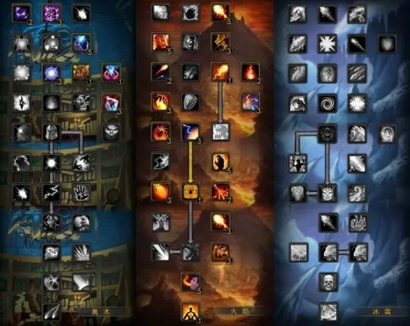 魔兽世界wlk法师练级天赋选择攻略5