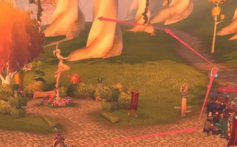 魔兽世界怀旧服银月城骑术训练师位置分享1