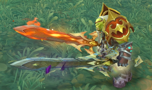 魔兽世界光铸武器大剑幻化获取方法2